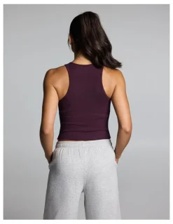 Rockwear Rib Support Tank Cherry Cola