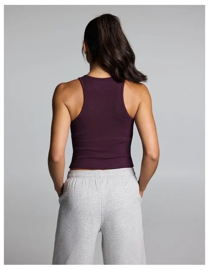 Rockwear Rib Support Tank Cherry Cola