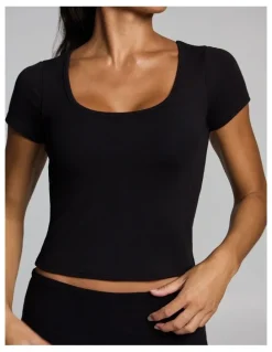 Rockwear Rib Support Tee Black