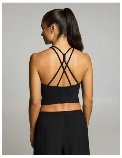 Rockwear Scoop Back Support Singlet Black