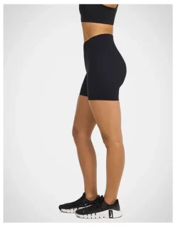 Rockwear Scrunch Bum Bike Shorts in Black