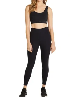 Rockwear Scrunch Bum Full Length Tights in Black