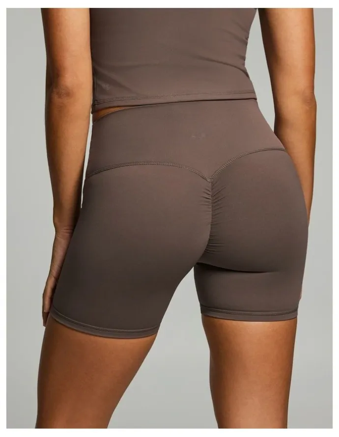 Rockwear Sculpt Mid Thigh Tight Milk Choc