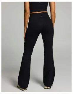 Rockwear Seamless Flared Tights Black