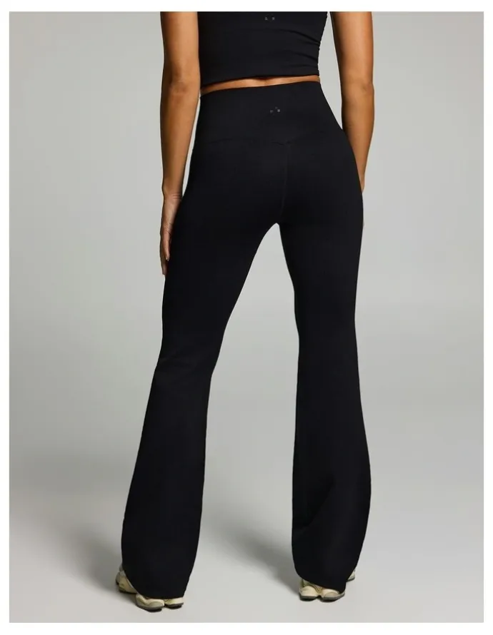 Rockwear Seamless Flared Tights Black