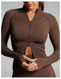 Rockwear Seamless Jacket in Walnut