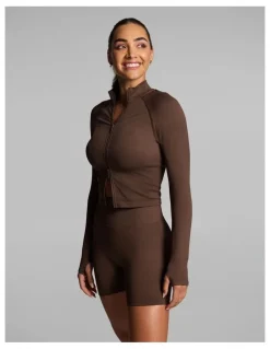Rockwear Seamless Jacket in Walnut