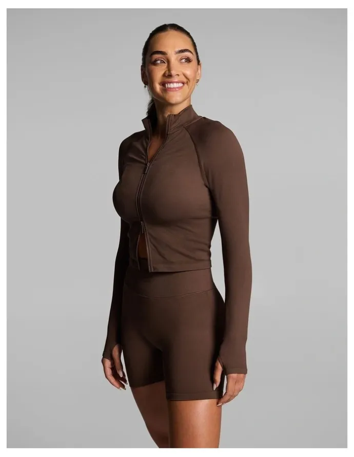 Rockwear Seamless Jacket in Walnut