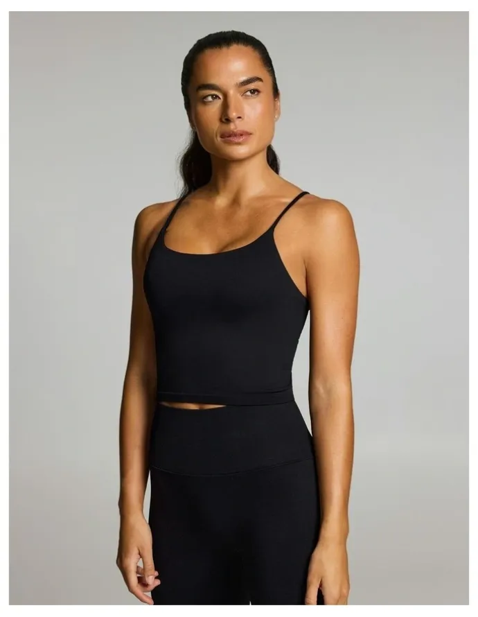 Rockwear Seamless Singlet Black