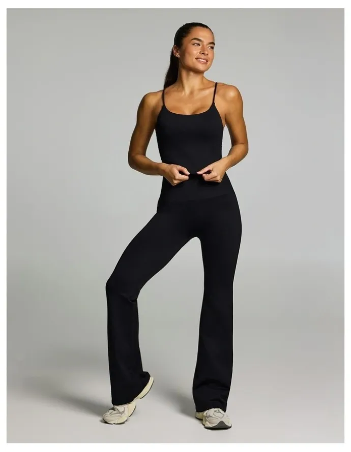 Rockwear Seamless Singlet Black