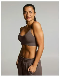 Rockwear Seamless Sports Bra Milk Choc