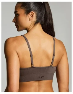 Rockwear Seamless Sports Bra Milk Choc