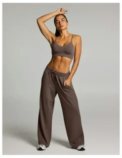 Rockwear Seamless Sports Bra Milk Choc