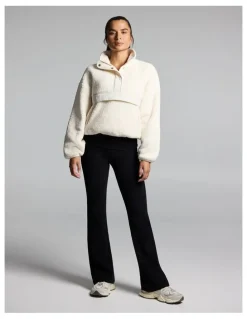 Rockwear Sherpa Half Zip Cream