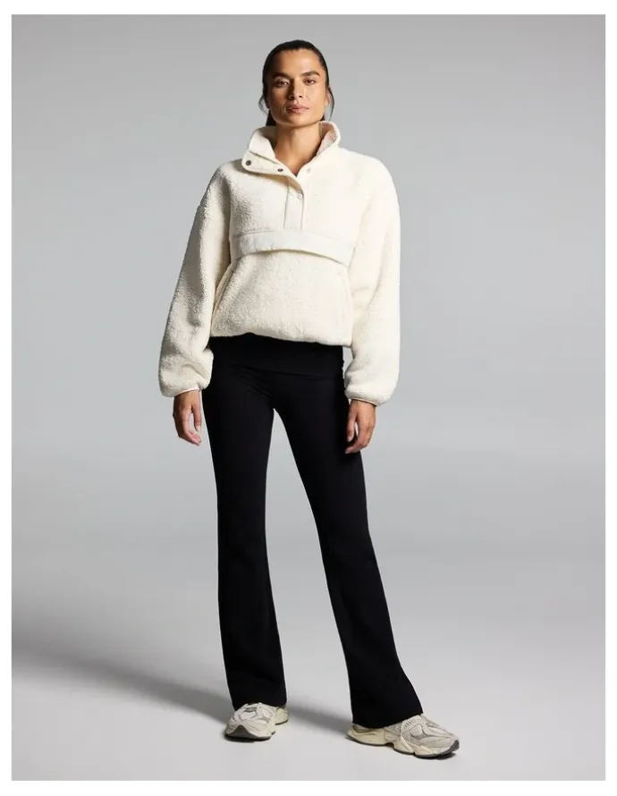 Rockwear Sherpa Half Zip Cream