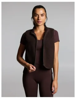Rockwear Sherpa Vest Cocoa