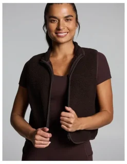 Rockwear Sherpa Vest Cocoa