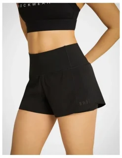 Rockwear Speed Up Run Shorts in Black