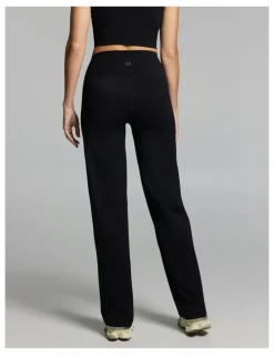 Rockwear Straight Leg Full Length Tights Black