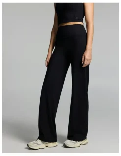 Rockwear Straight Leg Full Length Tights Black