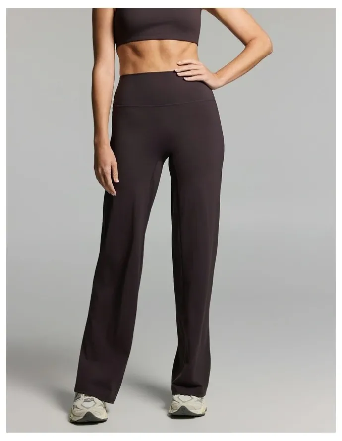 Rockwear Straight Leg Full Length Tights Nutmeg