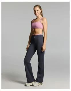 Rockwear Strappy Bandeau Sports Bra Dusty Pink