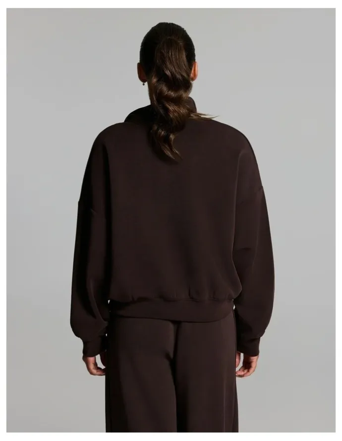 Rockwear Travel 1/2 Zip Cocoa