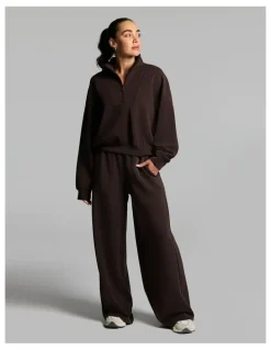 Rockwear Travel 1/2 Zip Cocoa