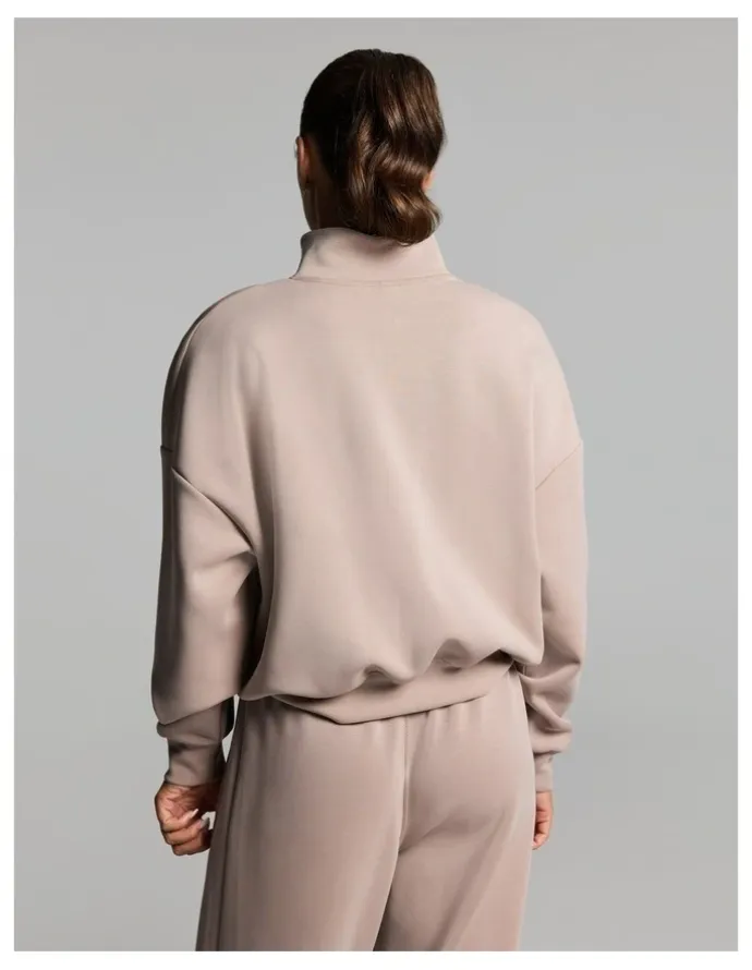 Rockwear Travel 1/2 Zip Latte