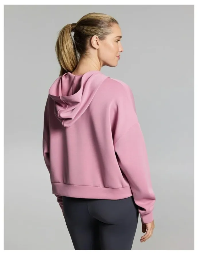 Rockwear Travel Half Zip Hoodie Dusty Pink