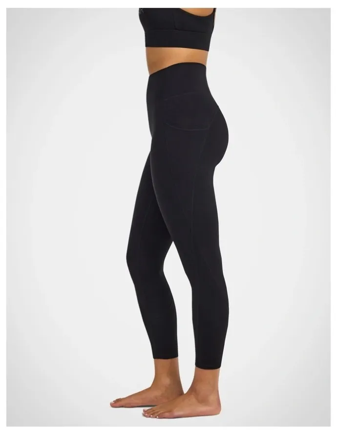 Rockwear Veda Ankle Grazer Tights in Black