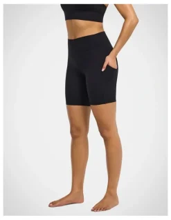 Rockwear Veda Pocket Quad Bike Shorts in Black