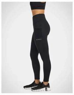 Rockwear Velocity Pocket Full Length Tights in Black