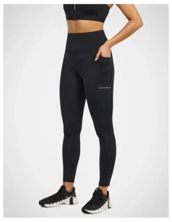 Rockwear Velocity Pocket Full Length Tights in Black