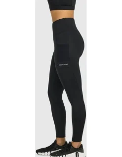 Rockwear Velocity Pocket Full Length Tights Black