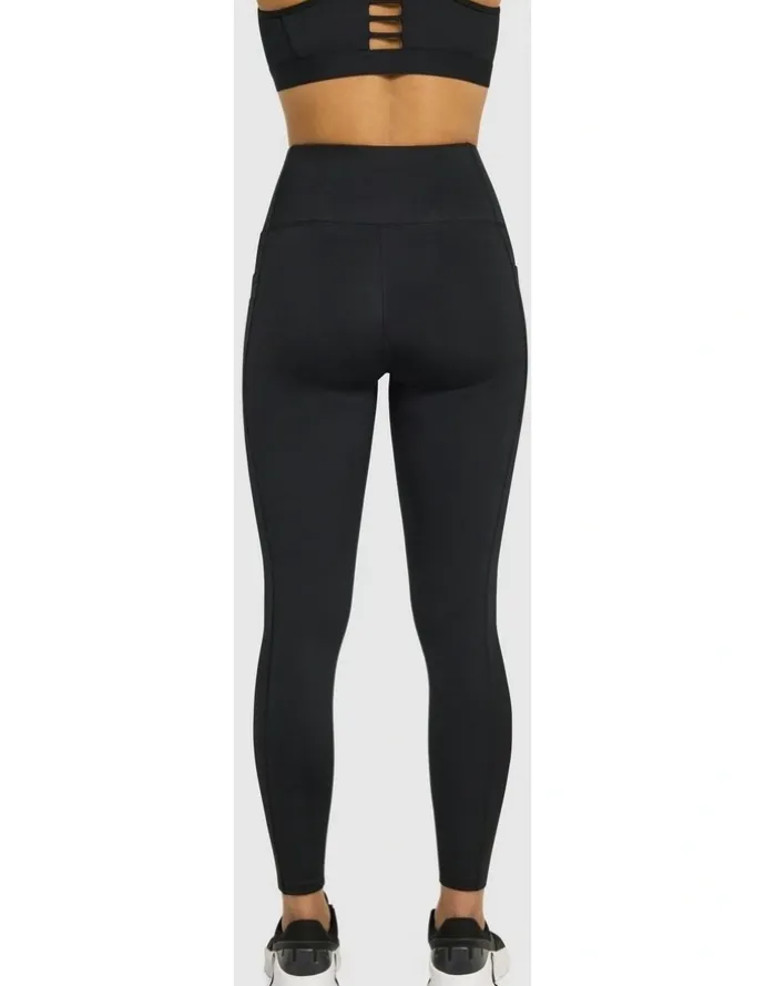 Rockwear Velocity Pocket Full Length Tights Black