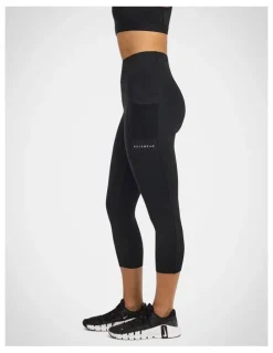 Rockwear Velocity Pocket 7/8 Tights in Black