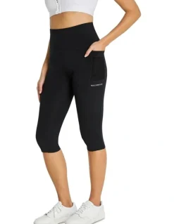 Rockwear Velocity Pocket 3/4 Tights in Black