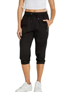 Rockwear Woven 3/4 Jogger in Black