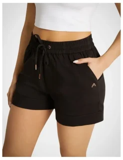 Rockwear Woven Pocket Shorts in Black