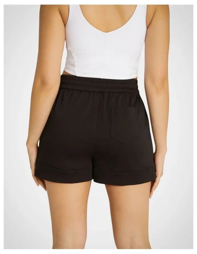 Rockwear Woven Pocket Shorts in Black