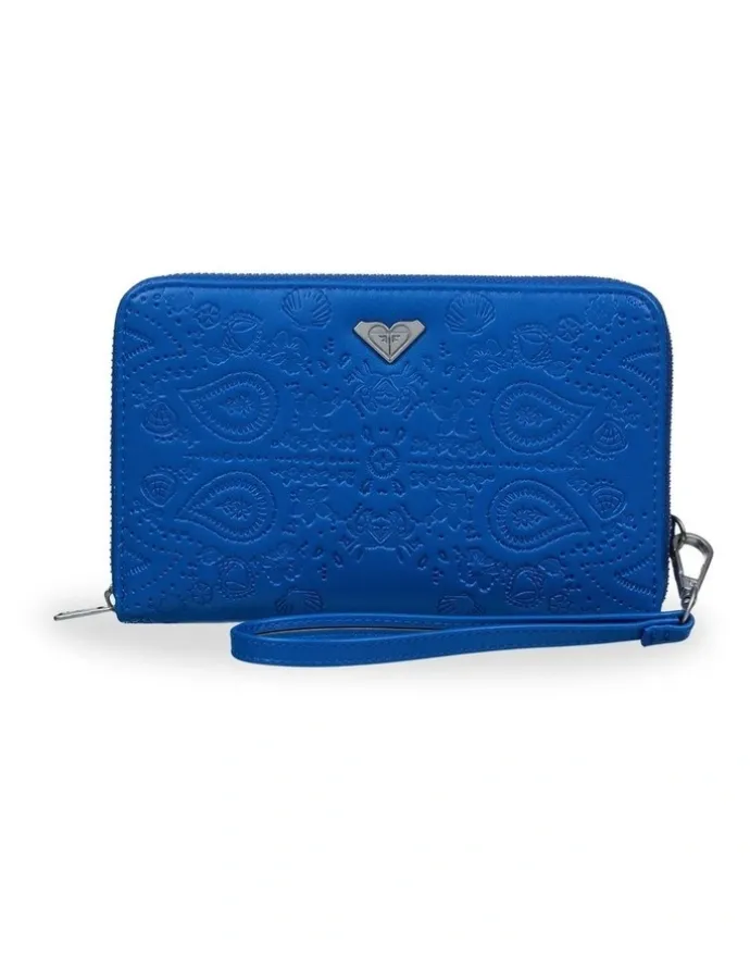Roxy Back In brooklyn Leather Wallet Blue