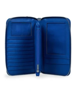 Roxy Back In brooklyn Leather Wallet Blue