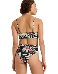 Roxy Beach Classics Bikini Bottom in Black