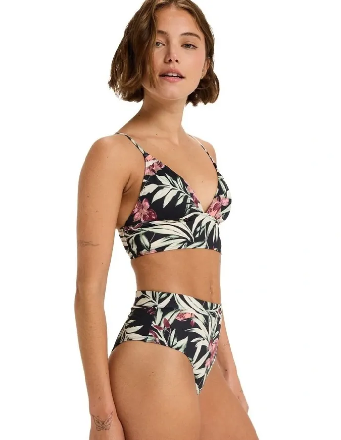 Roxy Beach Classics Bikini Bottom in Black