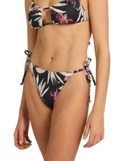 Roxy Beach Classics Bikini Bottom in Black