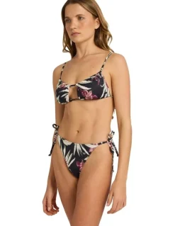 Roxy Beach Classics Bikini Bottom in Black