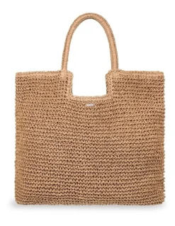 Roxy Coconut Pie Tote Bag in Brown