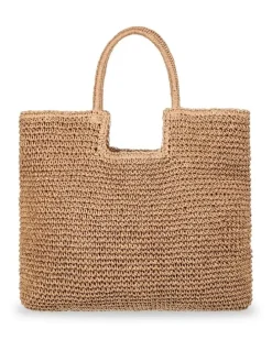 Roxy Coconut Pie Tote Bag in Brown