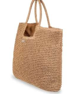Roxy Coconut Pie Tote Bag in Brown